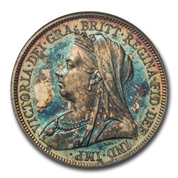 1893 Great Britain Silver Shilling Queen Victoria PR-65 Cameo NGC