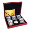 Image 1 : 2015 China 5-Coin Gold Panda Prestige Set MS-70 PCGS (FS)