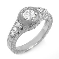 1.25 ctw VS/SI Diamond Ring 14K 2-Tone Gold