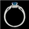 Image 2 : 1.55 ctw H-SI/I Diamond Ring 10K White Gold