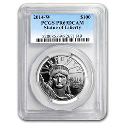 2014-W 1 oz Proof Platinum American Eagle PR-69 PCGS