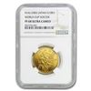2002/H14 Japan Gold 10\,000 Yen World Cup Soccer PF-68 NGC
