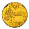 1774 German States Frankfurt Gold Kreuzer MS-62 NGC