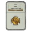 1907 $5 Liberty Gold Half Eagle MS-65 NGC