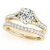 1.43 ctw VS/SI Princess Diamond Wedding 14K White Gold