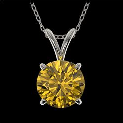 2.70 ctw Morganite And Diamond Necklace 14K Rose Gold