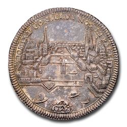 1727 Swiss Cantons ZÃ¼rich Silver Thaler AU-58 NGC