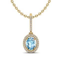 2 ctw Citrine & VS/SI Diamond Ring 14K Rose Gold