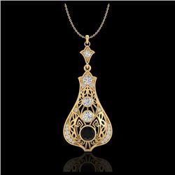 14.45 ctw Garnet & Diamond Bracelet 14K Rose Gold