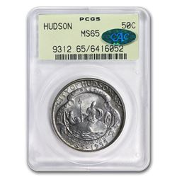 1935 Hudson Half Dollar MS-65 PCGS CAC (OGH)