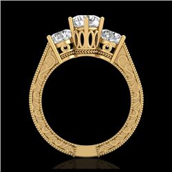 5.33 ctw Ruby And VS/SI Diamond Ring 18K White Gold