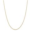 Image 1 : 14k Yellow Gold 1.5 mm Diamond Cut Rope Chain - 36 in.