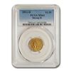 Image 1 : 1911-D $2.50 Indian Gold Quarter Eagle MS-61 PCGS (Strong D)