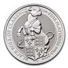 Image 1 : 2019 Great Britain 1 oz Platinum Queen's Beasts The Bull
