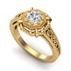 Image 1 : 1.50 ctw VS/SI Diamond 2pc Wedding Set 14K Yellow Gold