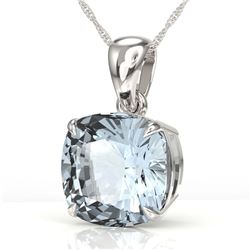 0.25 ctw Diamond & Golden Pearl Necklace 18K White Gold