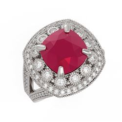 1.55 ctw VS/SI Diamond 2pc Wedding Set Halo 14K Rose Gold