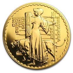2001 Great Britain 1 oz Gold Britannia BU