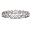 Image 1 : 8.08 ctw Blue Topaz Bracelet 14K White Gold