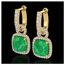 1.54 ctw H-SI/I Diamond Solitaire Halo Ring 10K White Gold