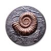 Image 1 : 2018 Mongolia 1 kilo Silver 20\,000 Togrog Ammonite Antique Finish