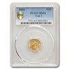 Image 1 : 1854 $1 Indian Head Gold MS-62 PCGS