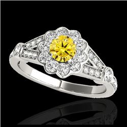 14.16 ctw Emerald & Diamond Earrings 14K Rose Gold