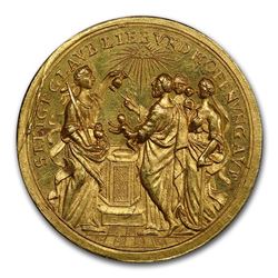 (1700) German State Nurnberg Gold Medallic 3 Ducats MS-63 PCGS