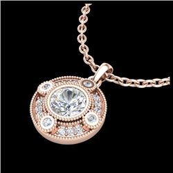 2.22 ctw SI Fancy Blue Diamond Halo Ring 10K White Gold