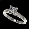 3.25 ctw SI/I Fancy Intense Yellow Diamond 3 Stone Ring 10K White Gold