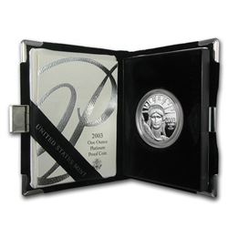 2003-W 1 oz Proof Platinum American Eagle (w/Box & COA)