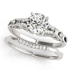 1.50 ctw VS/SI Diamond Ring 14K White Gold