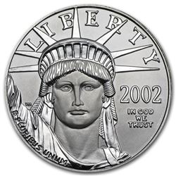 2002 1 oz Platinum American Eagle BU