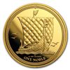 Image 1 : 2017 Isle of Man 1 oz Gold Noble BU