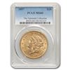 Image 1 : 1857 $20 Liberty Gold Double Eagle MS-60 PCGS