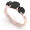 Image 1 : 0.78 ctw H-SI/I Diamond Ring 10K Rose Gold