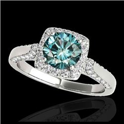 1.61 ctw H-SI/I Diamond Ring 10K White & Yellow Gold