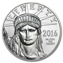 2016 1 oz Platinum American Eagle BU