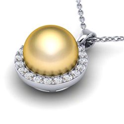 4 ctw Emerald & VS/SI Diamond Cluster Ring 10K White Gold