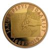 Image 1 : 2019 Great Britain £2 Gold Samuel Pepys Diary Entry Proof