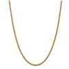 Image 1 : 14k Yellow Gold 3 mm Regular Rope Chain - 26 in.