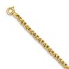 Image 1 : 14k Yellow Gold Polished Fancy Link Bracelet - 8 in.