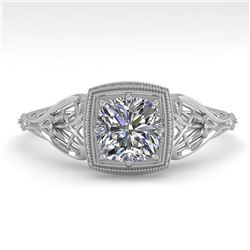 1.26 ctw H-SI/I Diamond Necklace 10K White Gold