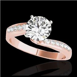 1.75 ctw Princess VS/SI Diamond Art Deco Ring 18K Yellow Gold