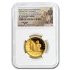 Image 1 : 2017 1 oz Gold Teddy Roosevelt Rough Rider Commem PF-70 NGC