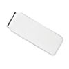 Image 1 : 14k Solid White Gold Money Clip (52 mm)
