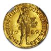 Image 1 : 1729 Netherlands Gold Ducat MS-65 NGC