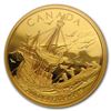 Image 1 : 2019 Canada 1/2 oz Gold $200 Arrival of the Europeans