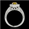 Image 2 : 2.50 ctw Citrine And VS/SI Diamond Ring 18K Yellow Gold