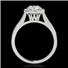 Image 2 : 2.75 ctw H-SI/I Diamond Solitaire Halo Ring 10K Yellow Gold